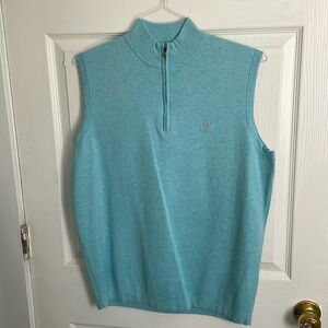 Peter Millar Blue Sweater Vest Medium